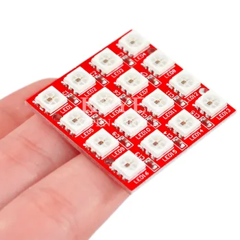 

Free shipping! keyes 2812-4*4 bit full color RGB module/16 bit colorful module