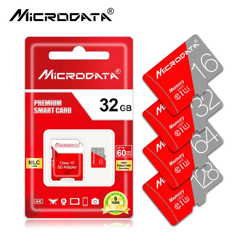 Бесплатный адаптер карты памяти tarjeta micro sd карта 16 ГБ 32 64 128 Гб класс 10 microsd flash usb с