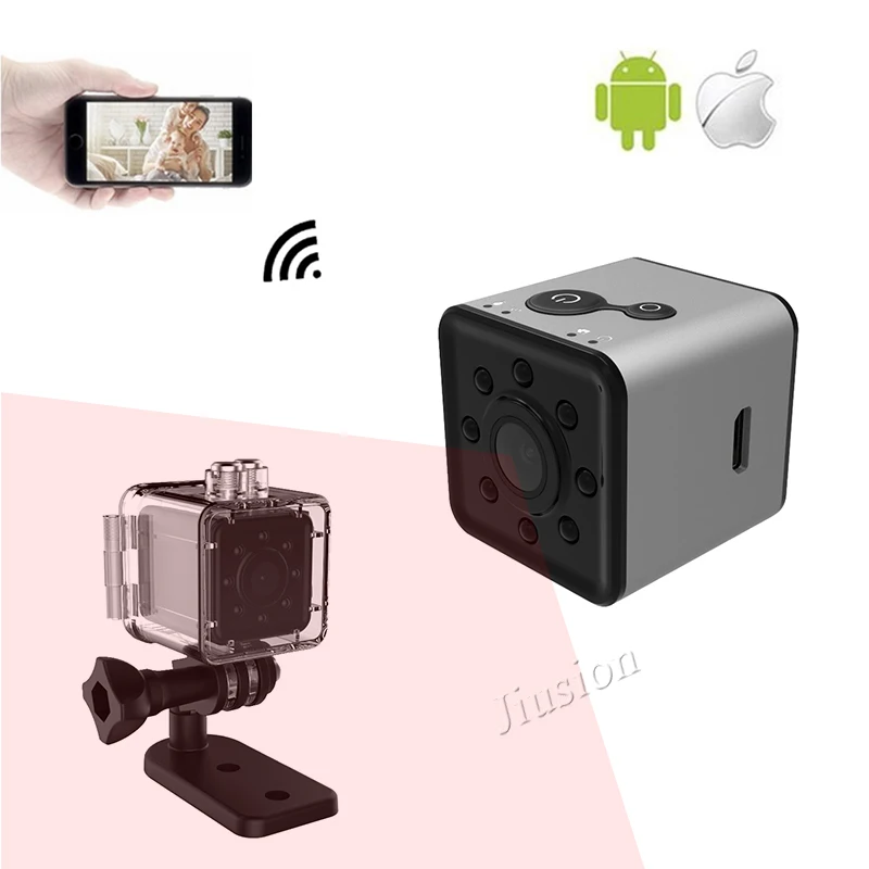 

Original Mini Cam WIFI Camera SQ13 FULL HD 1080P Waterproof Shell Night Vision Recorder Camcorder Micro SQ11 SQ12 Upgrade