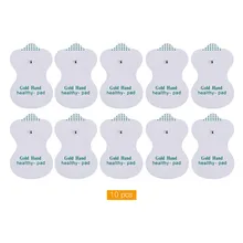 10 шт. универсальные гелевые наклейки для фитнеса гидрогелевые электроды для электротерапии мышечный учебный массажер ABS брюшной тренажер