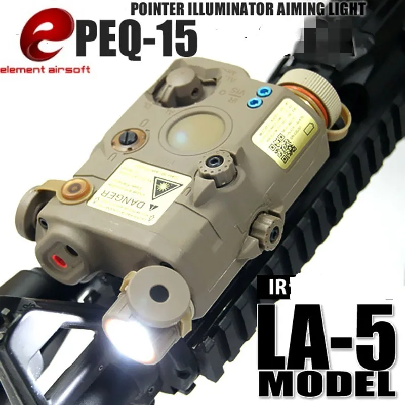 Dispositivo a Laser Combinação de Luz Elemento Arma Luz Night Vision ir Paintball Caça Peq15 Ex276 Laser Peq 15 La5 Led 4 Cheap Luzes de armas