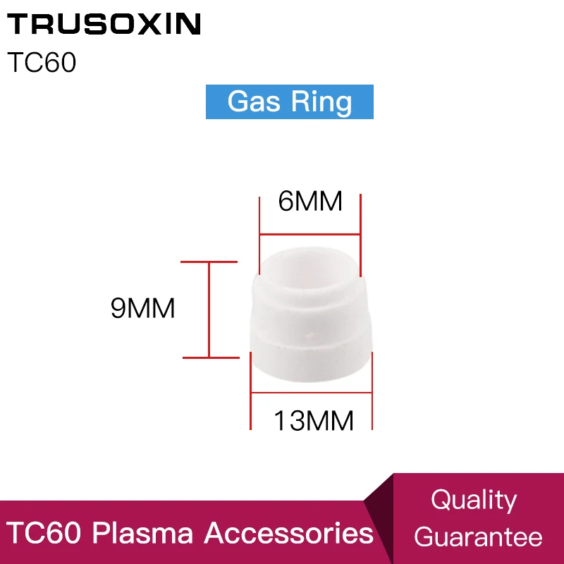 40 шт. инвертор DC плазменный резак аксессуары/расходные материалы 60A TC60 режущий пистолет/фонарь электроды наконечники газовое кольцо и шила чашки