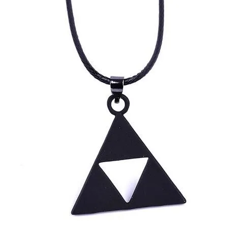 Новинка Высокое качество Легенда о Зельде ожерелье Triforce Посеребренная Подвеска Ожерелье для женщин и мужчин Лидер продаж