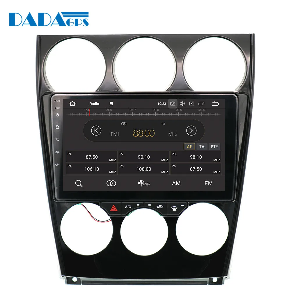 Cheap 9" Car Radio Android 8.0 for Mazda 6 GPS 2006-2013 Auto Stereo GPS Map Navigation Octa core 4GB RAM+32GB ROM PX5 7