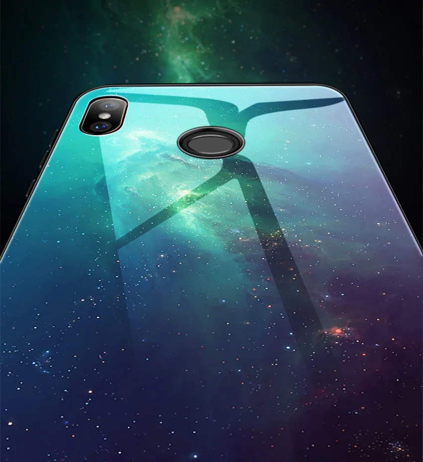 for xiaomi mi play mi8 case glass (5)