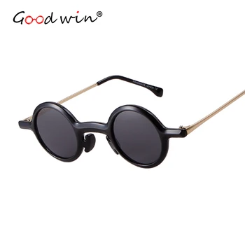 

Good Win Women Mens Sunglasses Brand Designer Vintage Retro Round Sun Glasses For Men Male UV400 Luxury Eyeglasses gafas hombre
