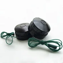 2pcs Retro Single Pull Cable Rope Switch Light Switch Old Copper Pillar Hand Pull Switch Bedside On/off
