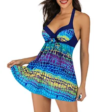 Танкини Купальники женские плюс размер печати бразильский купальник пляжная одежда Мягкий купальник maillot de bain femme avec короткий