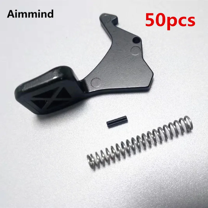 50 шт./лот охоты. 223 Расширенный низкий профиль AR15 M4 M16 защелка для пружины Замена штырей для рукоятка перезаряжания