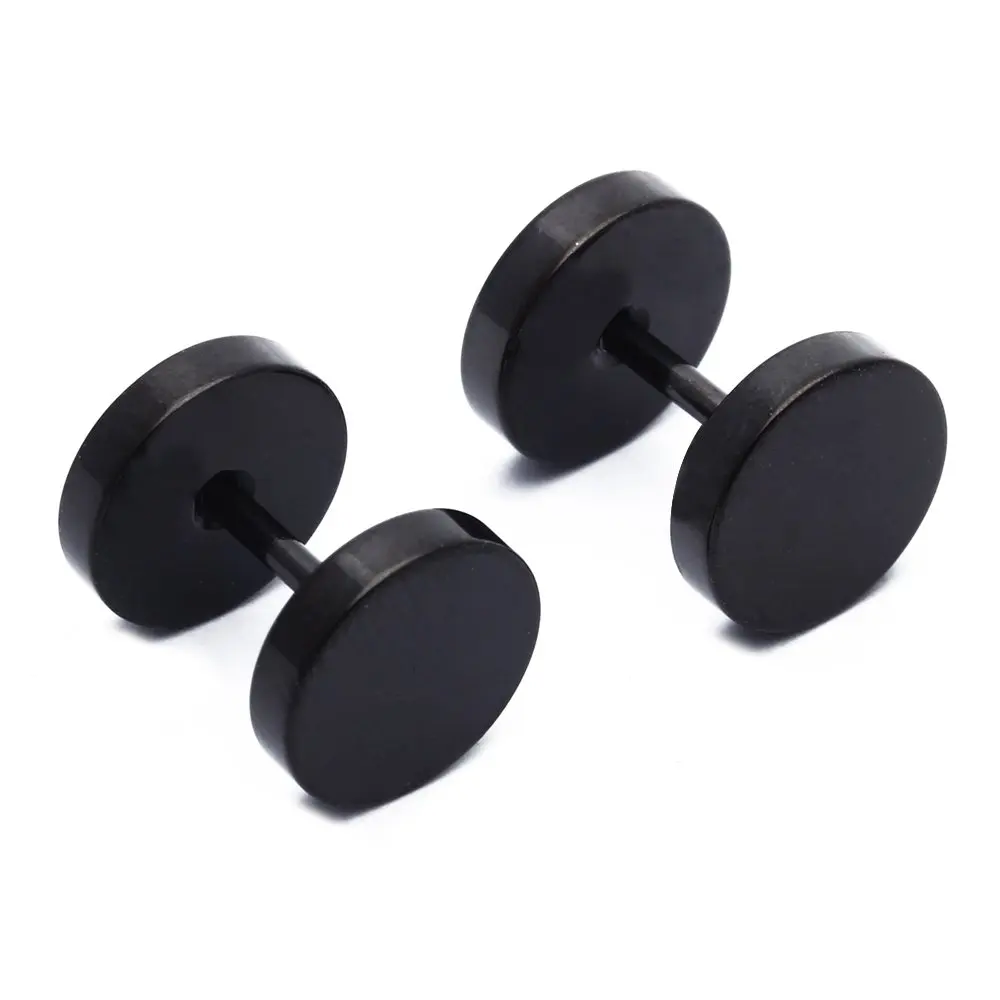 Buy SAF Pair Men's Titanium Steel Barbell Stud