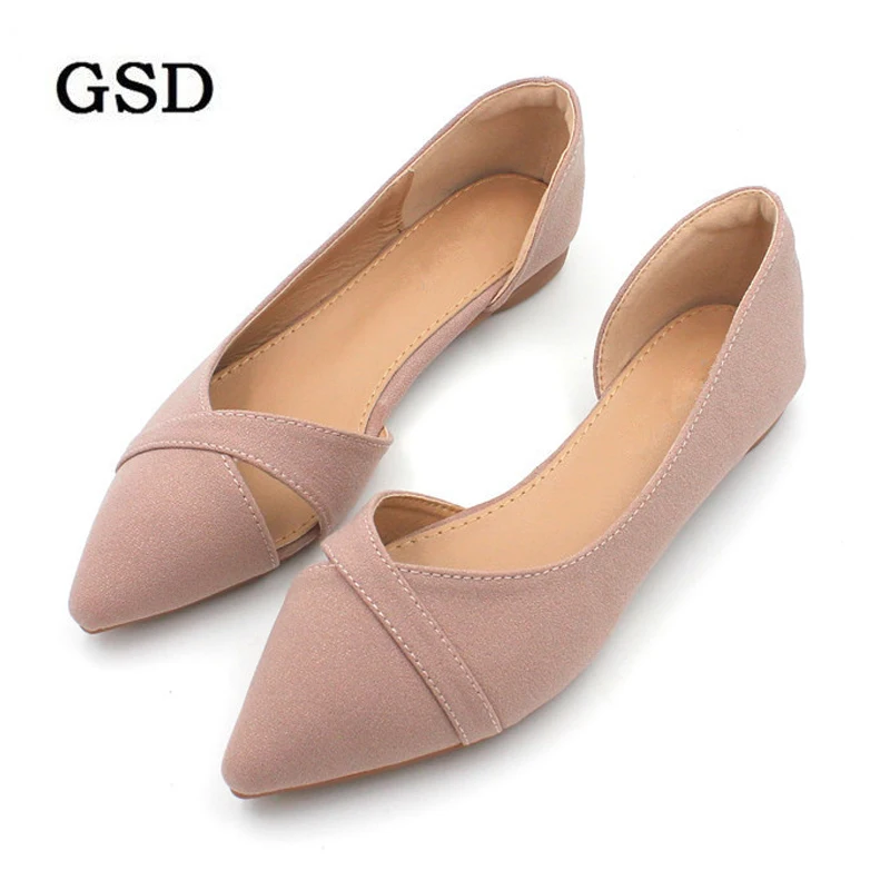 

Fashion Casual Flat Shoes Woman New Summer Breathable Comfortable Soft-soled Shoes Pointed Toe Shallow Flat Women Shoes