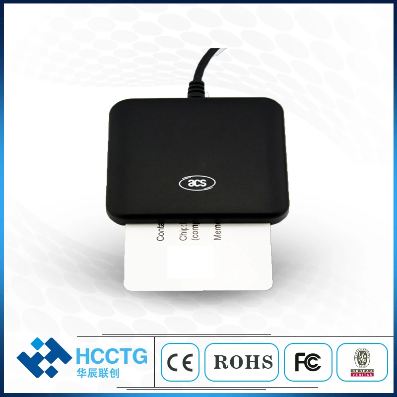 ISO 7816 Emv Сертифицированный IC с чипом смарт-карта USB ридер ACR39U