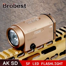 AK47 AK74 AK SD 47 74 тактический фонарь для ружья AK-SD TWPS оружие светодиодный фонарик подходит 20 мм Пикатинни мгновенный стробоскоп выход