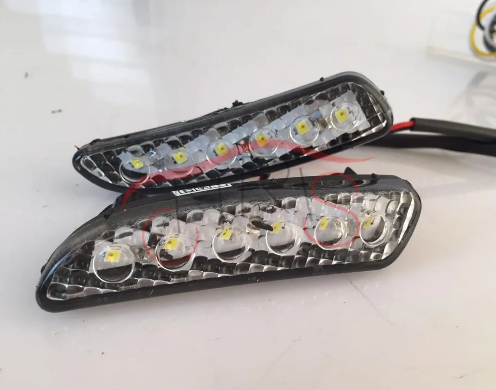 

car-styling LED Daytime Running light For Odyssey 2010~2013 auto fog lamp led drl Day Light Turn Signal light