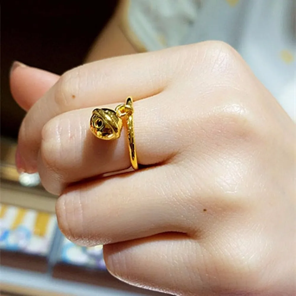 3D Effect Trendy 18K Pure Gold Rings for Women Engagement Ladies Finger Ring  Jewelry Accessories - China Gold Ring with Pearl and Vintage Gold Rings  price | Made-in-China.com