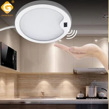 PIR датчик движения светодиодный светильник для шкафа 3 Вт 12 В постоянного тока 21 шт. чипы для шкафа, ночного освещения, для кухни, под шкафом