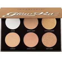 Anastasia Beverly Hills-набор для свечения-Палитра для подсвечивания под солнцем, массивные тени для век, пудра для макияжа