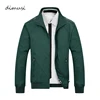 DIMUSI Mens Bomber Jackets Spring Autumn Mens Sportswear Slim Stand Collar Coats Male Thin Windbreaker Streetwear Jackets 5XL ► Photo 3/6