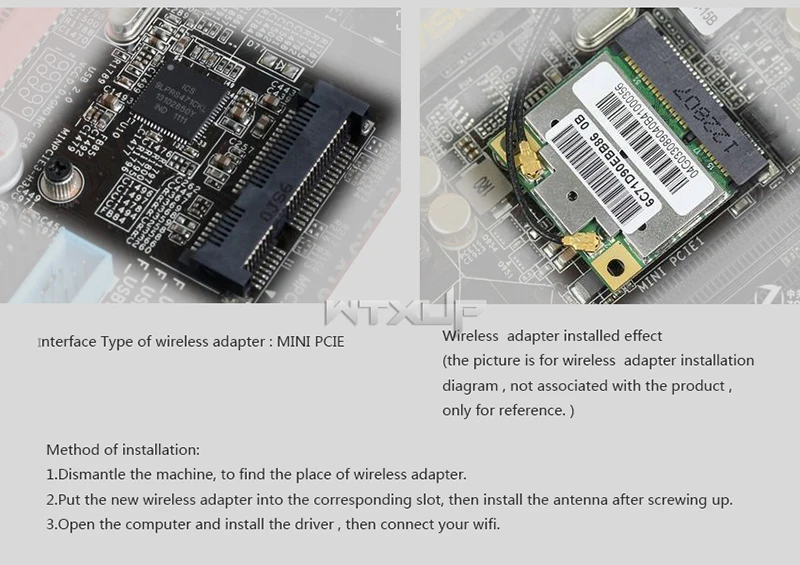 Broadcom BCM94322HM8L BCM94322 Двухдиапазонная 300 Мбит/с 802.11a/b/g/n DW1510 Mac OS Mini PCIE WiFi беспроводная сетевая карта для hackintosh