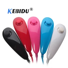 Kebidu геймпад для Nunchuck wii Пульт дистанционного управления для wii игровой пульт дистанционного управления джойстик для wii игровые аксессуары