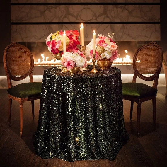 Gold Sequin Decor Table Runner Cloth Background For Wedding Party 30x180cm、2018 Gold Sequin Decor Table Runner Cloth Background For Wedding Party 30x180cm、2018