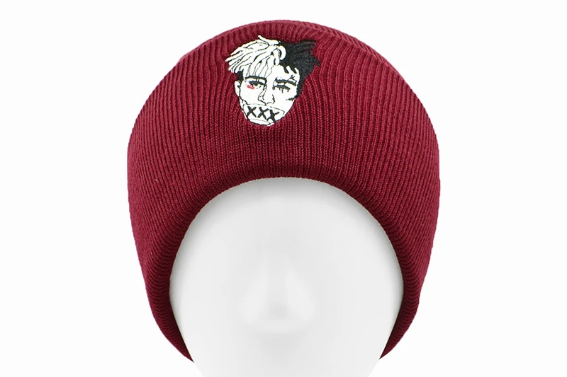 CLIMATE Xxx Rapper Beanie Hat Revenge, шапка с дредами, шапка бини для мужчин и женщин, вязанная зимняя шапка, хип-хоп шапка, шапки