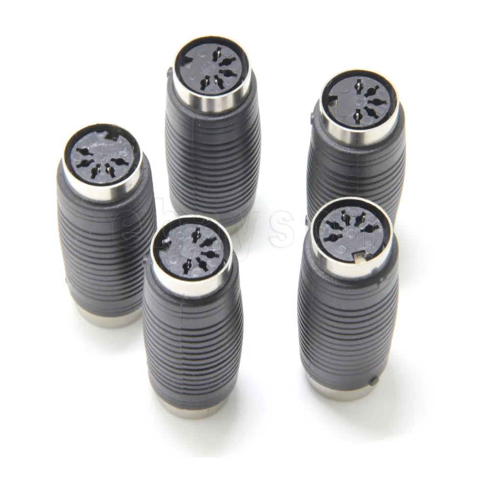 5 Pin Din MIDI/Keyboard Female to Coupler Joiner Adapter pack|keyboard adapter|midi adapterkeyboard keyboard |