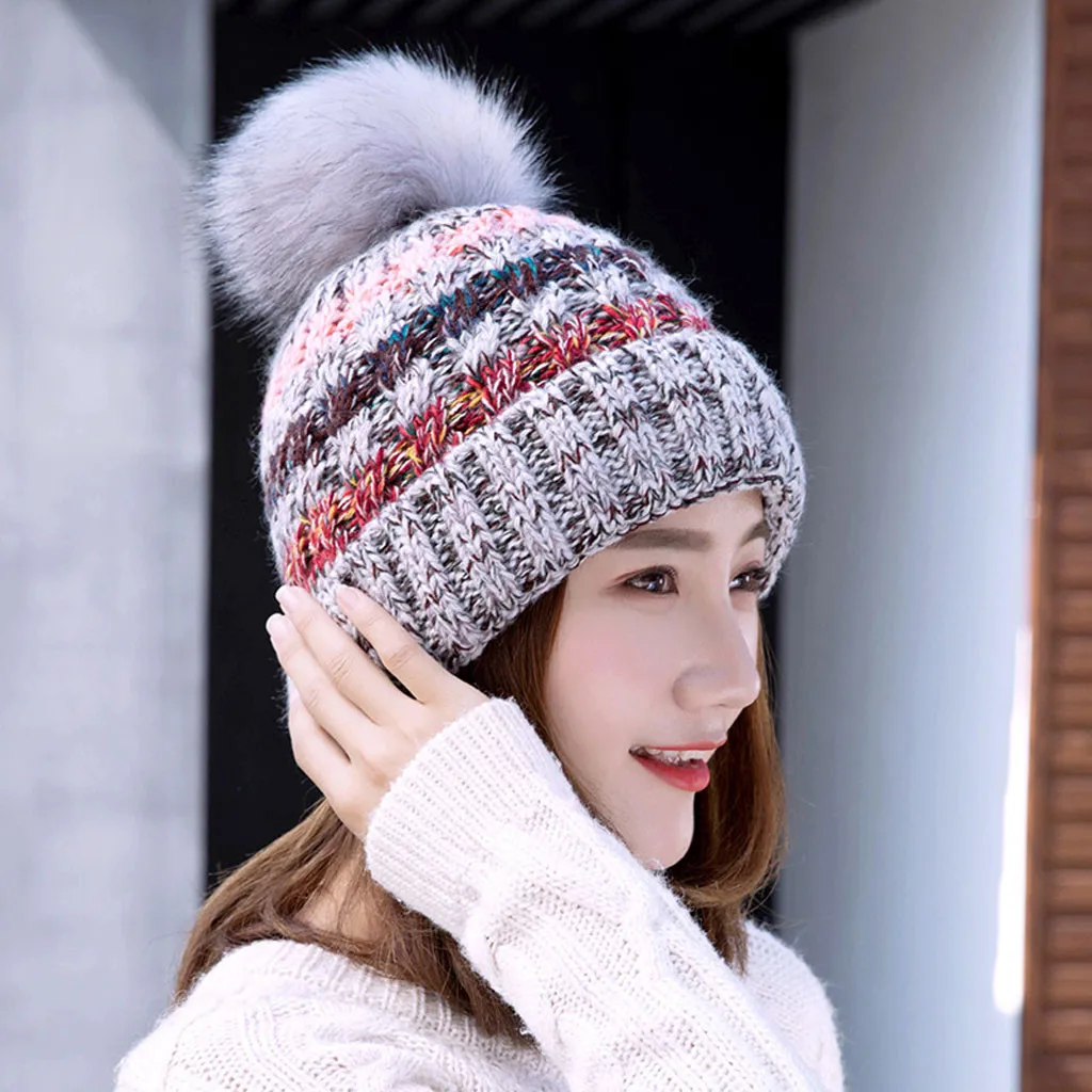 JAYCOSIN Высокое качество Модный дизайн женская вязаная шапка s витая пряжка на ремне эластичная мягкая шерстяная шапка зимняя женская шапка Новинка