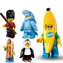

American-Born Chinese Building Blocks Sunicorn Gingerbread Man Medusa Legoing Statue of Liberty Mini Character Toys Children 27