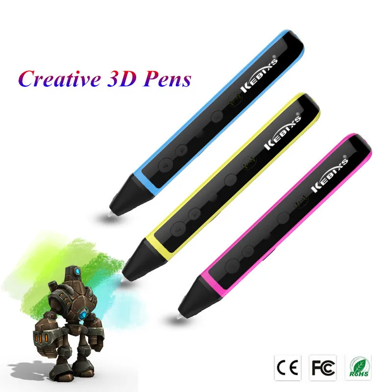 

High Quality 3D Pen With Voice Broadcast For Children's Christmas Gift 3D Drawing Pen With Free Filament For Child Birthday Gift