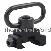 Тактический Охота Быстрое отсоединение QD Слинг поворотный с 20 мм рейку планка пикаттини ВВС, военный винтовка ружье