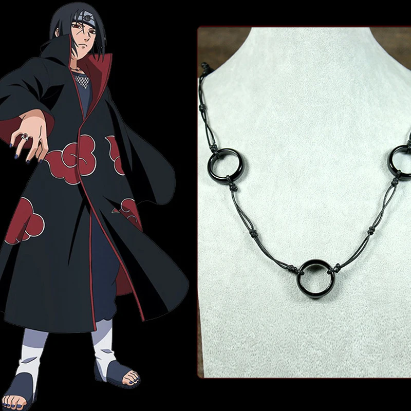 Anime Cosplay Naruto Uchiha Itachi Necklace Costumes & Accessories