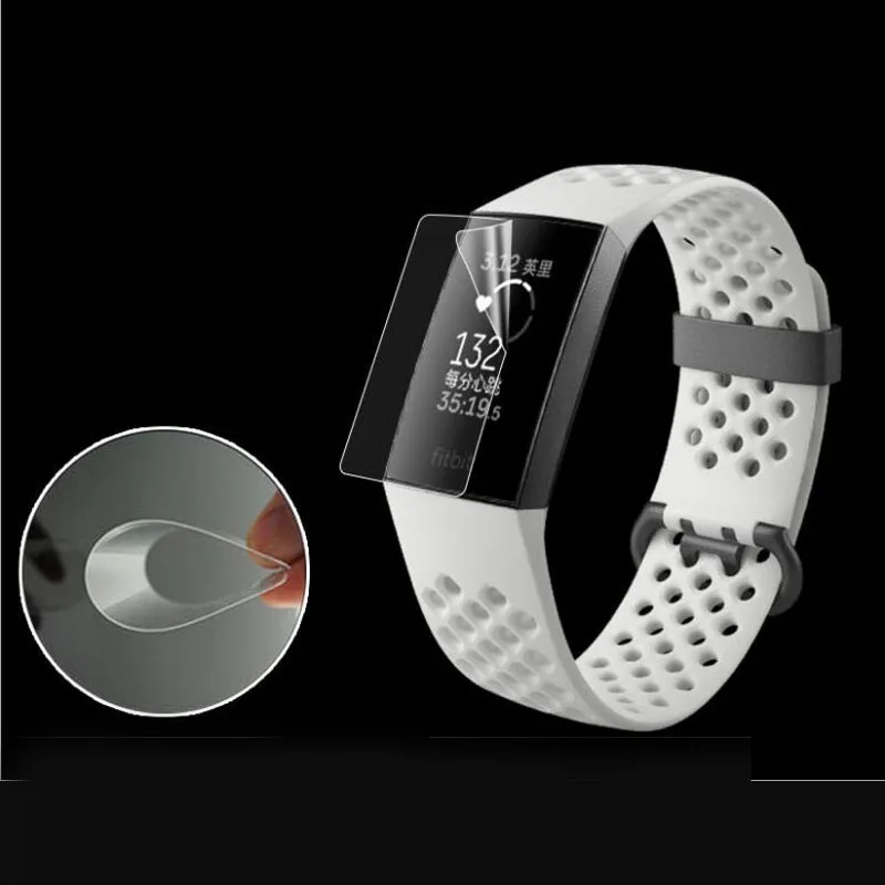 5 шт. Защита от царапин Ультра прозрачная защитная пленка для Fitbit Charge 2/3 Charge3 Charge2 браслет полный экран Защитная крышка