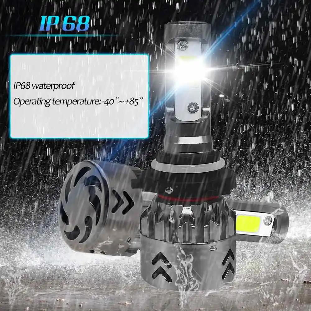 Светодиодсветодиодный автомобильные лампы H4 H7 с COB чипом автомобисветильник