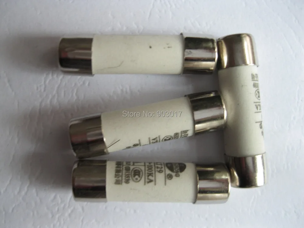 20 шт 380V 3amp 3A 8 5mm x 31 керамический предохранитель порошок заполненный картридж