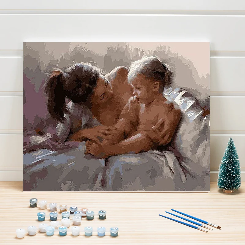 

Painting By Numbers On Canvas Woman ,Picture By Numbers Girl One Piece ,Coloring By Number Children , Acrylic Paint Art set
