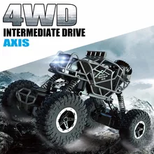 Kedior RC автомобиль 4WD удаленного Управление автомобиля скалолазание автомобиль 4×4 двойные двигатели внедорожник йети игрушки для мальчиков детей