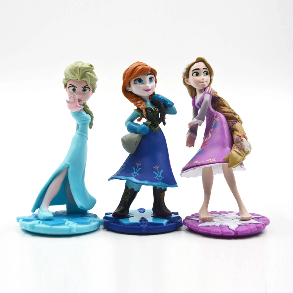 Buy Disney Toys 3 Pcs Set Frozen Toys Plastic Action