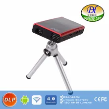 DH-A60 Smart Wireless Touch Screen Projector Portable Wifi Project Android Bluetooth Support DLNA HDMI for smartphone Beamer