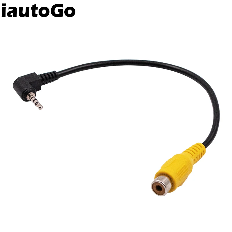 

2.5mm AVIN Video Cable Jack Male Plug To RCA Female Adapter Cable For GPS Converter Cable Cord 2.5mm AV-RCA Adapter for Camera