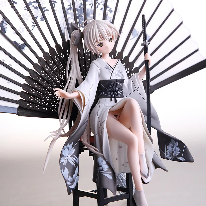 Фигурки героев аниме 26 см кимоно Yosuga No Sora/ALPHAMAX SKYTUBE Kasugano Sora ПВХ фигурки