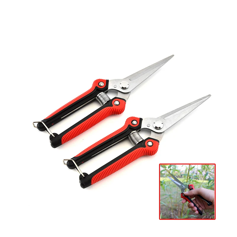 

Scissors Gardening Stainless Steel Branch Pruner Cutter Sharp Bypass Pruning Shears Orchard Picking Fruit Shears