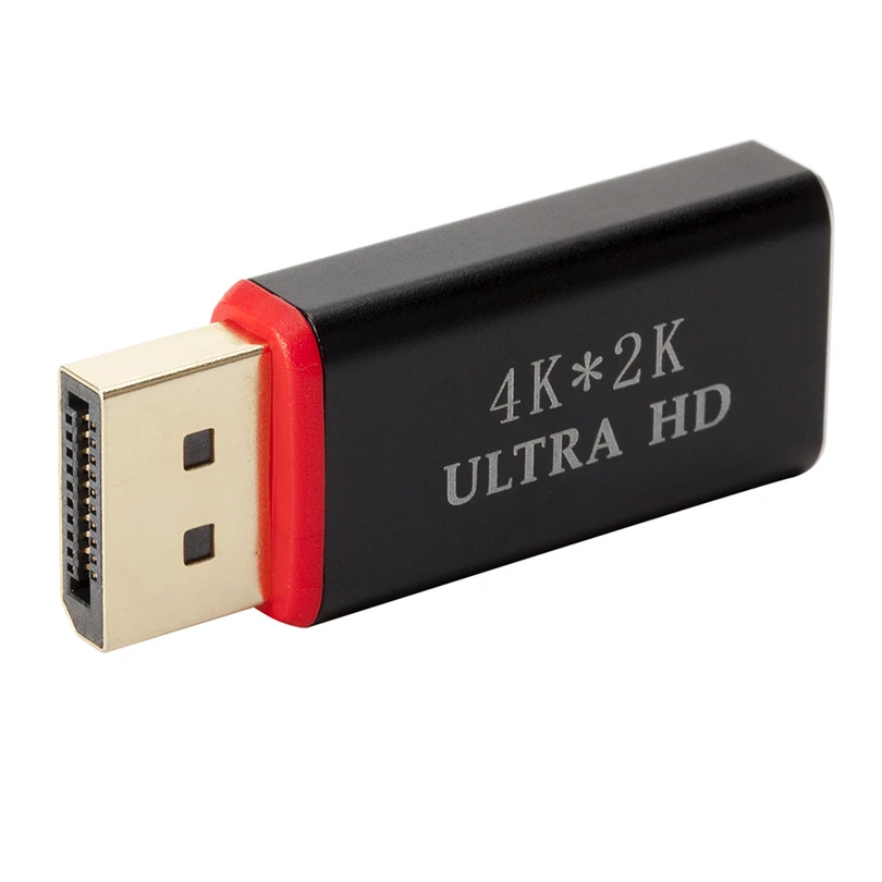 Feniores 2 шт. DP to HDMI конвертер 4 K* 2 K 30 Гц видео аудио разъем Дисплей Порты и разъёмы к HDMI адаптер Женский на обоих концах для подключения внешних устройств к HDTV ПК A20