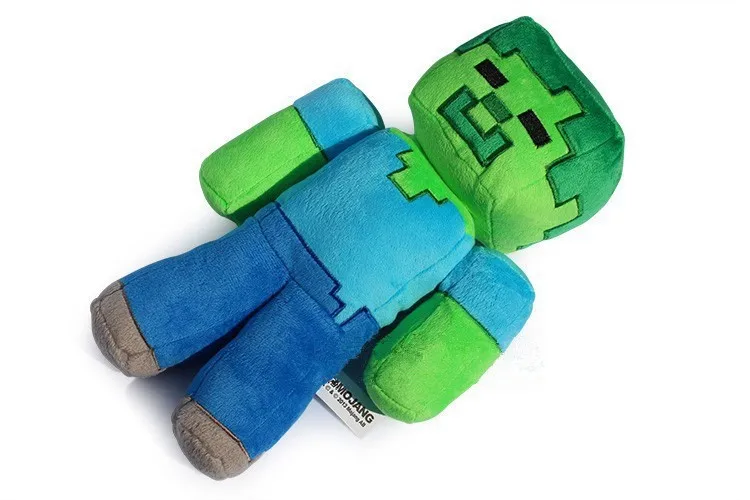 10pcs/lot Minecraft Steve Plush Toys 18cm Jazwares Minecraft MC Steve Creeper Zombie Ghost Animal Plush Toys Doll Baby Toy Gift 10pcs/lot Minecraft Steve Plush Toys 18cm Jazwares Minecraft MC Steve Creeper Zombie Ghost Animal Plush Toys Doll Baby Toy Gift