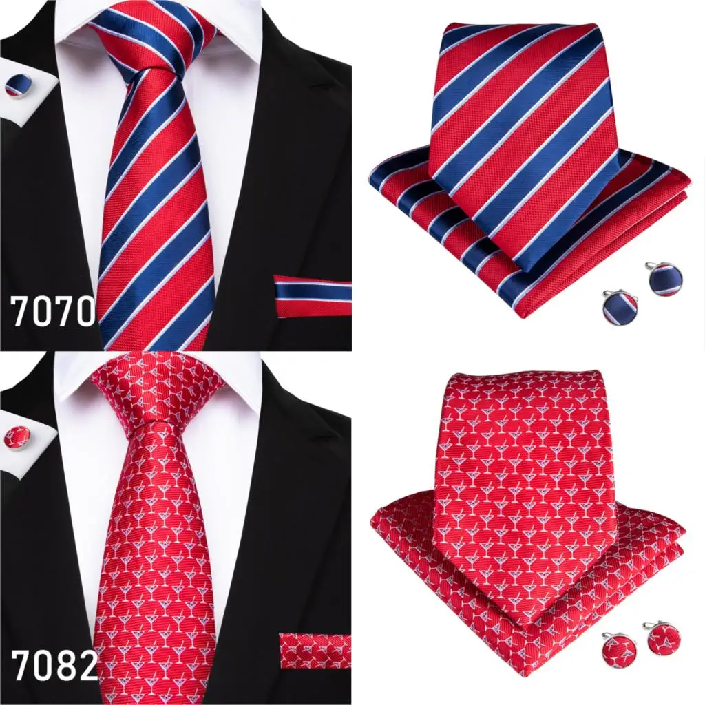 DiBanGu бордовый красный мужской галстук 8 см ширина Slik Галстуки Gravatas для мужчин Свадебная вечеринка бизнес индивидуальный логотип мужские галстуки подарок MJ-1464