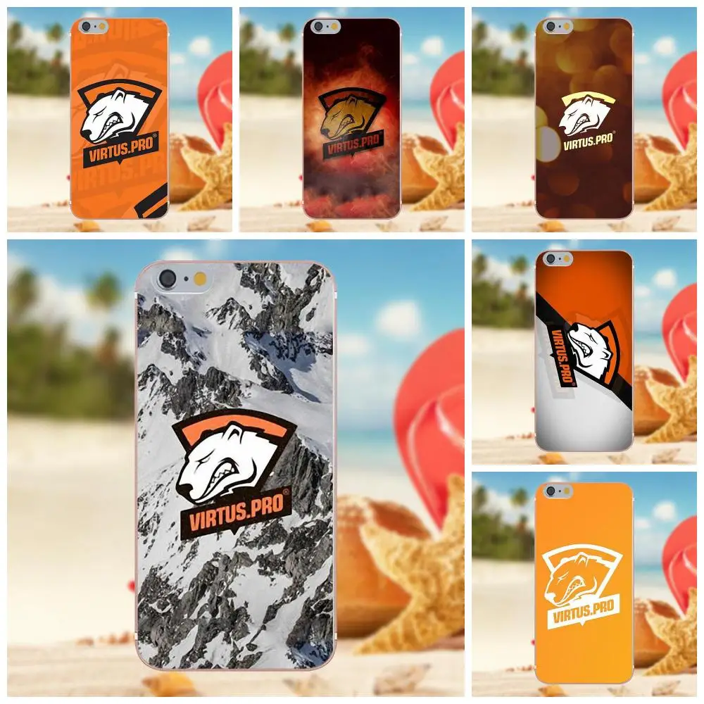 

Oedmeb For Huawei G8 Honor 5C 5X 6 6X 7 8 9 Y5II Mate 9 P8 P9 P10 P20 Lite Plus 2017 Soft TPU Bags Cases Virtus Pro Orange