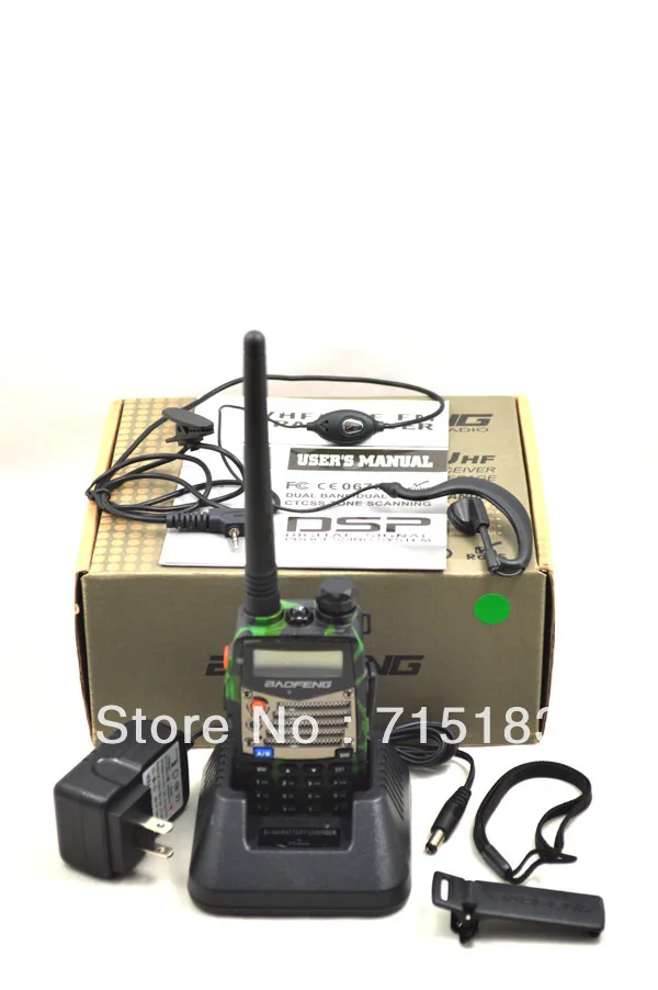 

Baofeng UV-5RA PLUS 128CH Dual Band VHF136-174NHz & UHF400-520MHz dual display walkie talkie UV-5RA plus portable ham radio