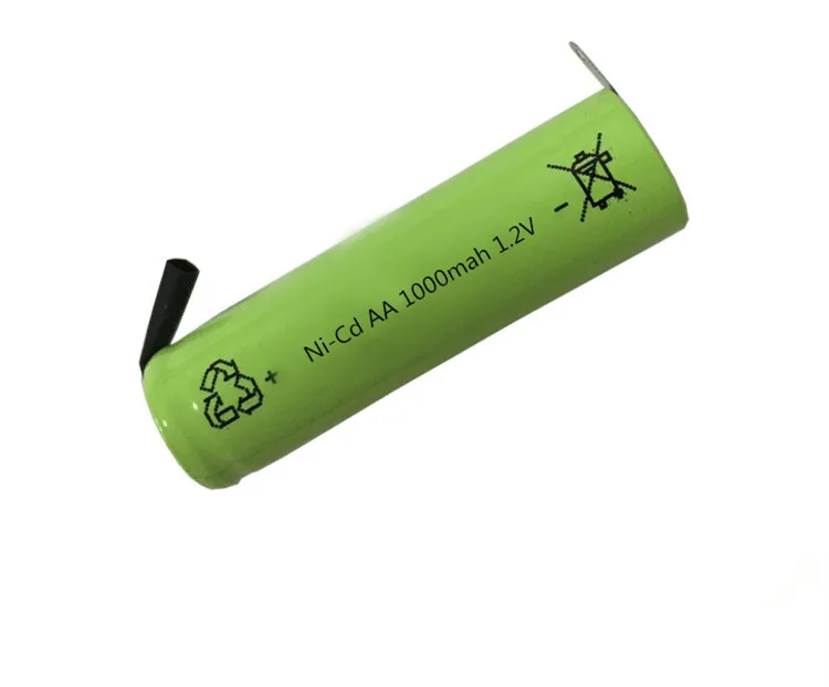 

10Pcs Ni-Cd AA 1.2V 1000mAh Rechargeable Battery Nickel Cadium cell 14*49mm US