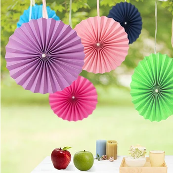 

10pcs/lot 30cm(12 inch) Beautiful Peal Tissuel Paper Fan Flower Wedding Decoration Birthday Party Colorful Paper Flowr Ball Deco