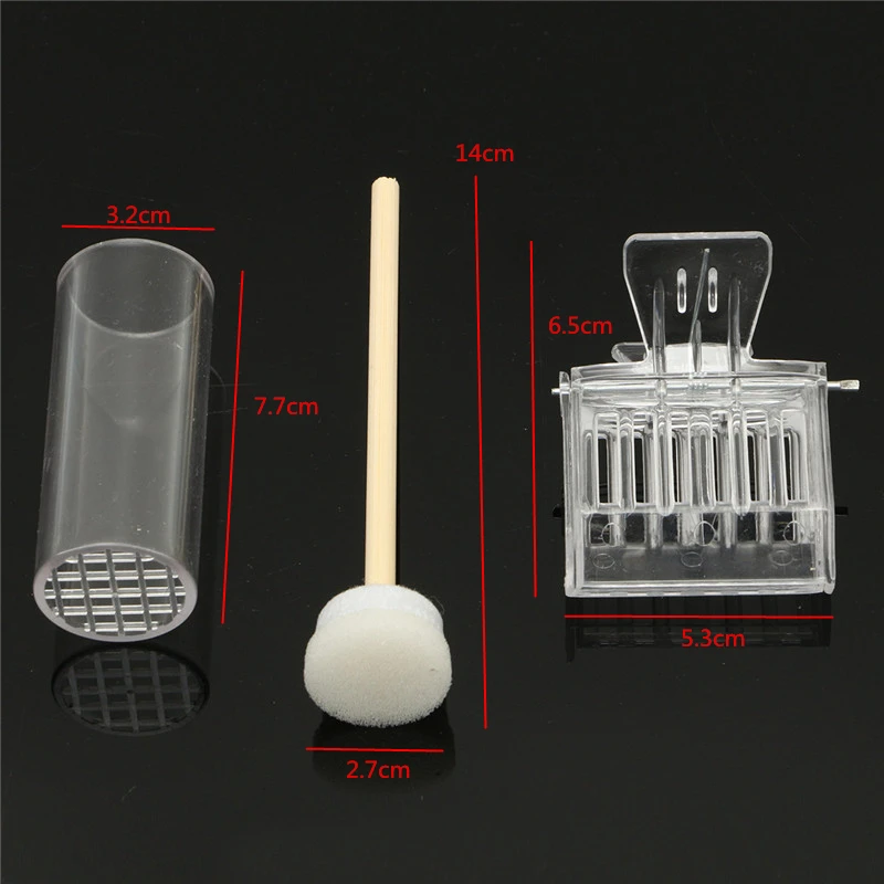 

Farm Utility Beekeeping Queen Bee Catcher Cage Bee Catcher Durable Beekeeper Tool Equipment Set